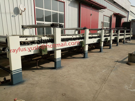 2de hand 600mm*20pcs het Verwarmen Plaat Dubbele Facer Golfmachine