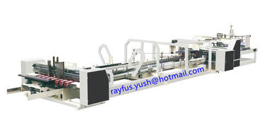 Touch screen Golfkartondoos die Machine/Automatische Omslag Gluer Stitcher maken