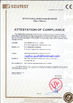 China YUSH CARTON MACHINE COMPANY certificaten